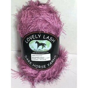 Dark Horse Yarns Lovely Lash Pink Orchid